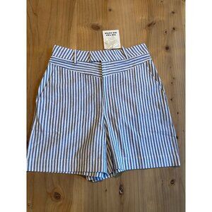 NWT - Tiny Cottons - Tiny Big Sister - Striped Bermuda Short - Sz 40